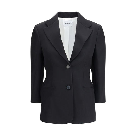 Single-breasted wool Blazer
