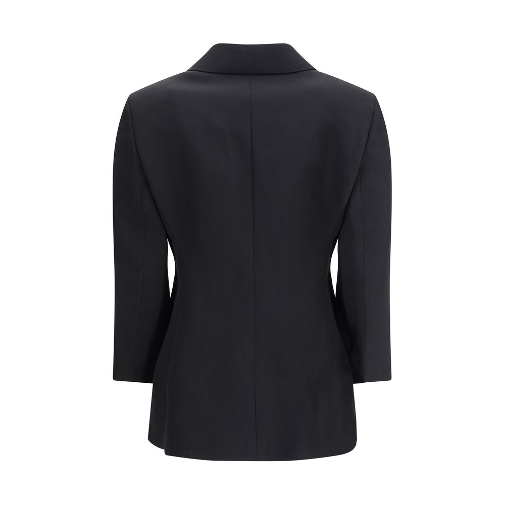 Single-breasted wool Blazer