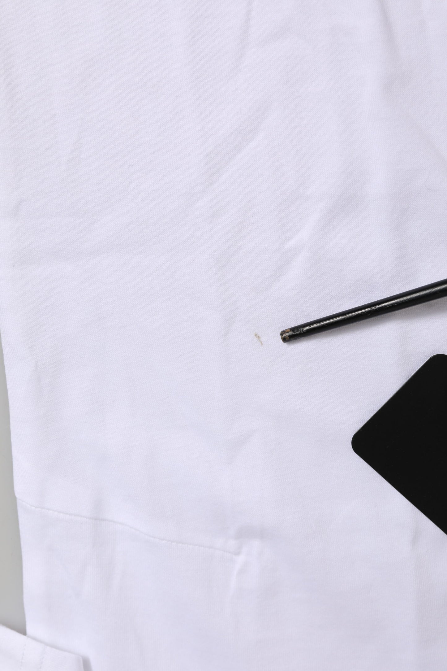 White Short Sleeves Crew Neck Top T-shirt