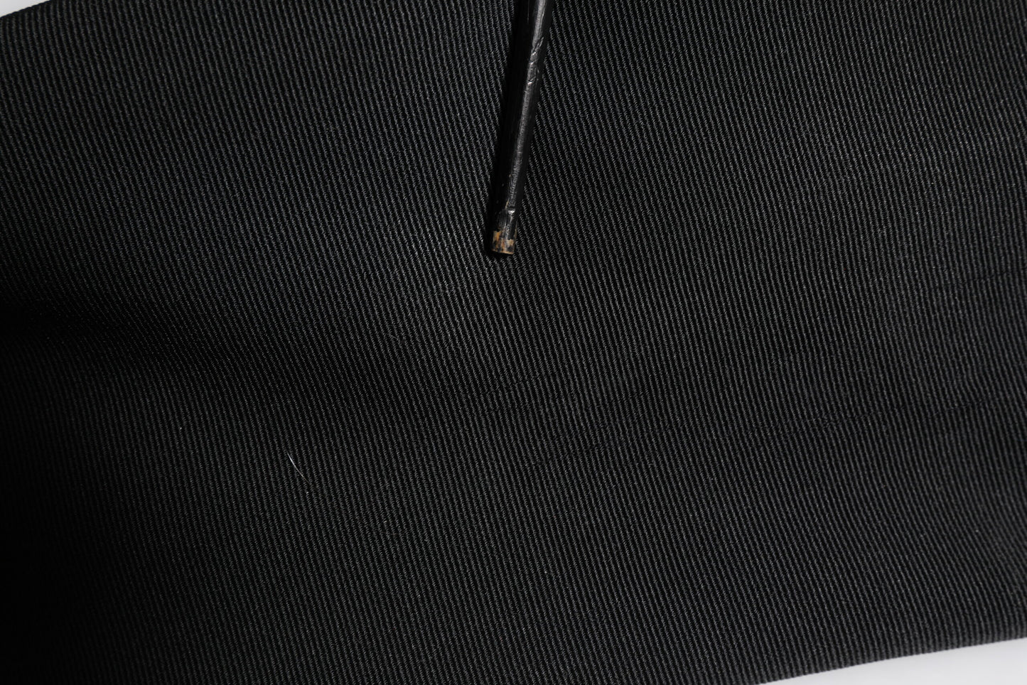 Black Acetate HighWaist Tapered Trouser Pants