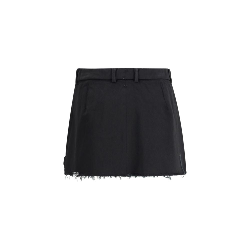 Fringed Miniskirt