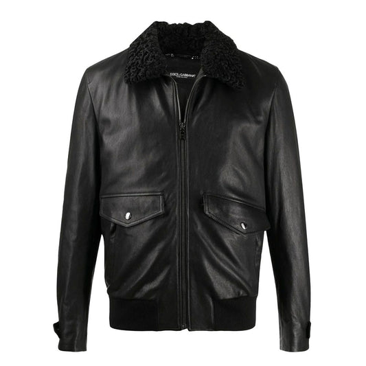 Black Lambskin Jacket