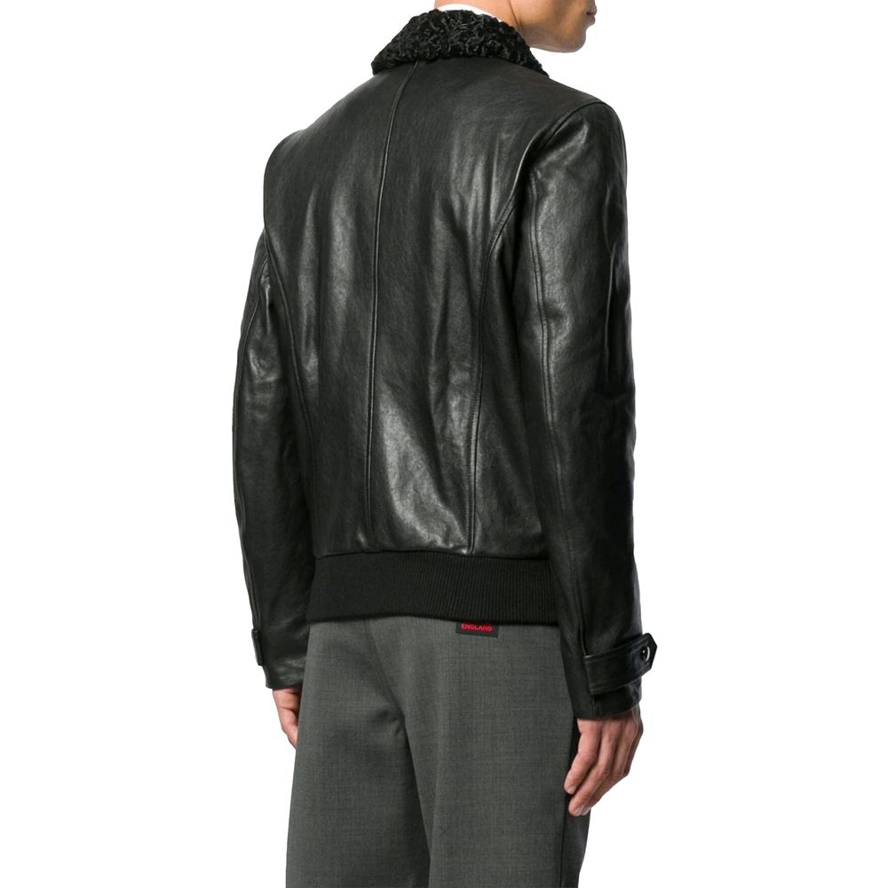 Black Lambskin Jacket
