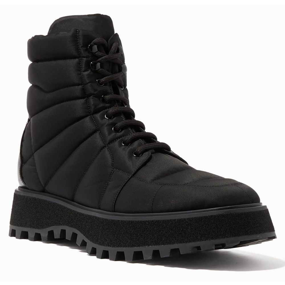 Black Nylon Boot