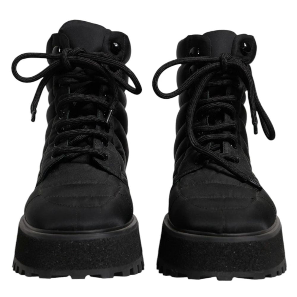Black Nylon Boot
