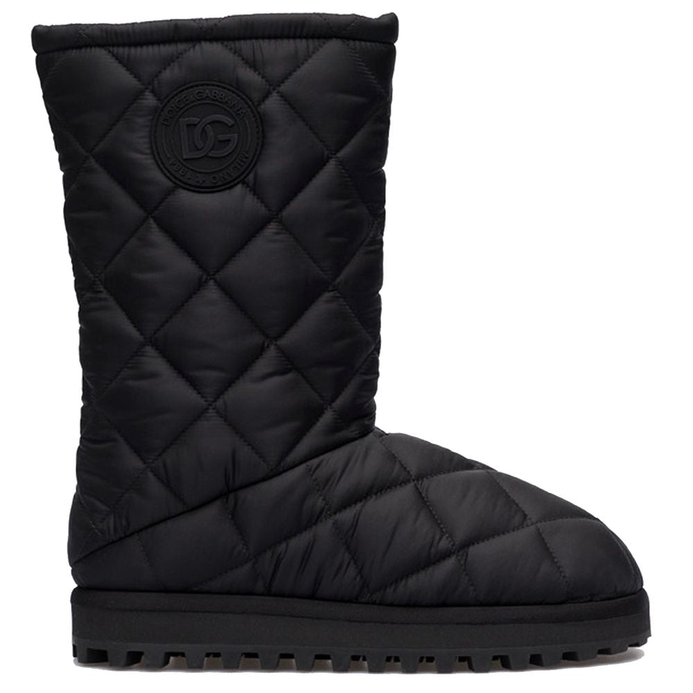 Black Nylon Boot