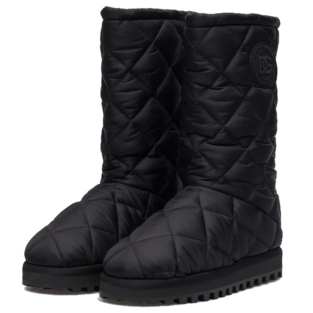 Black Nylon Boot