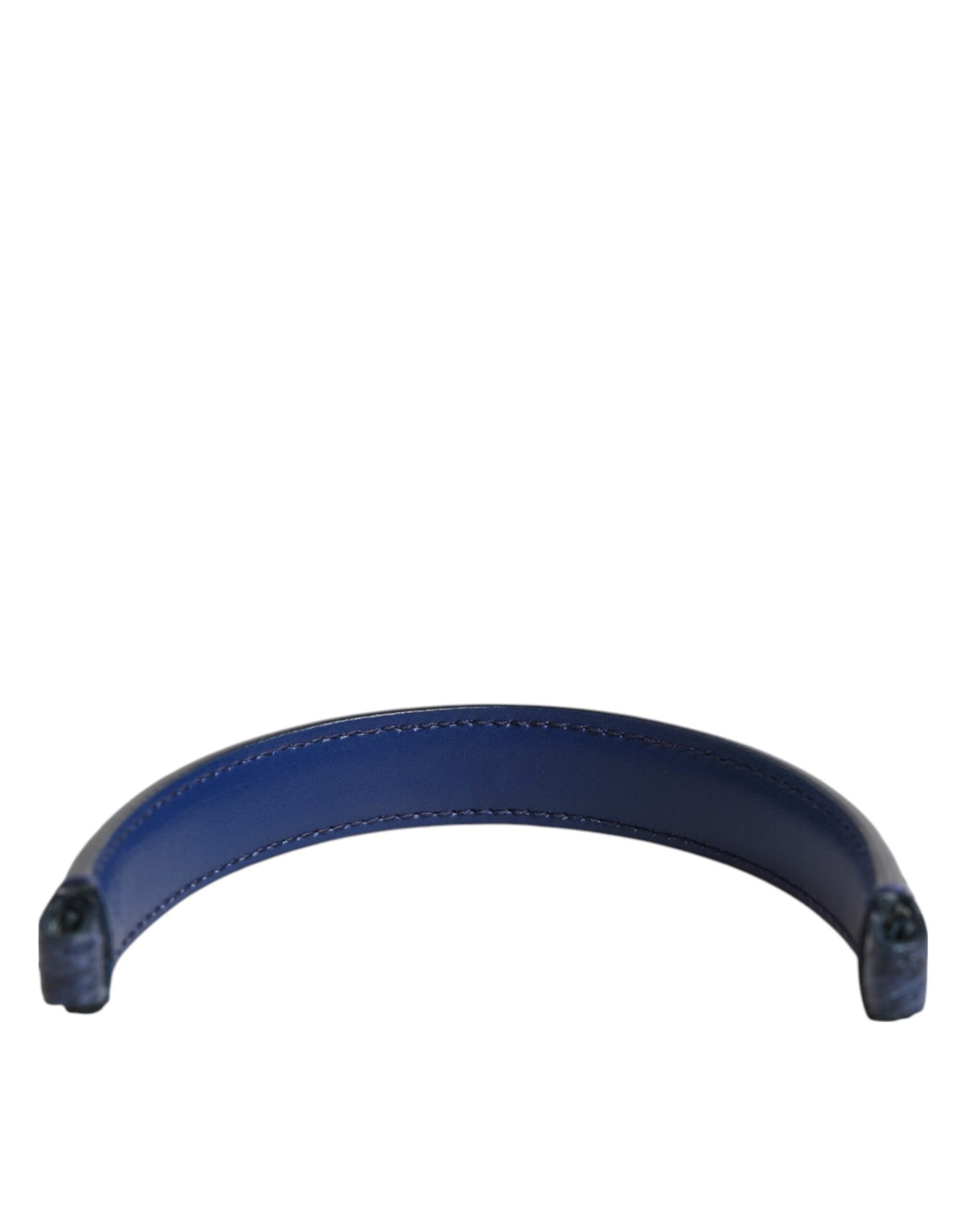 Dolce & Gabbana Blue Large Ayers Leather Bag Handle Women Shoulder Strap