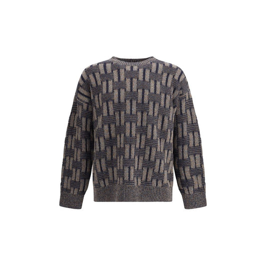Giorgio Armani Multicolor Wool Sweatshirt