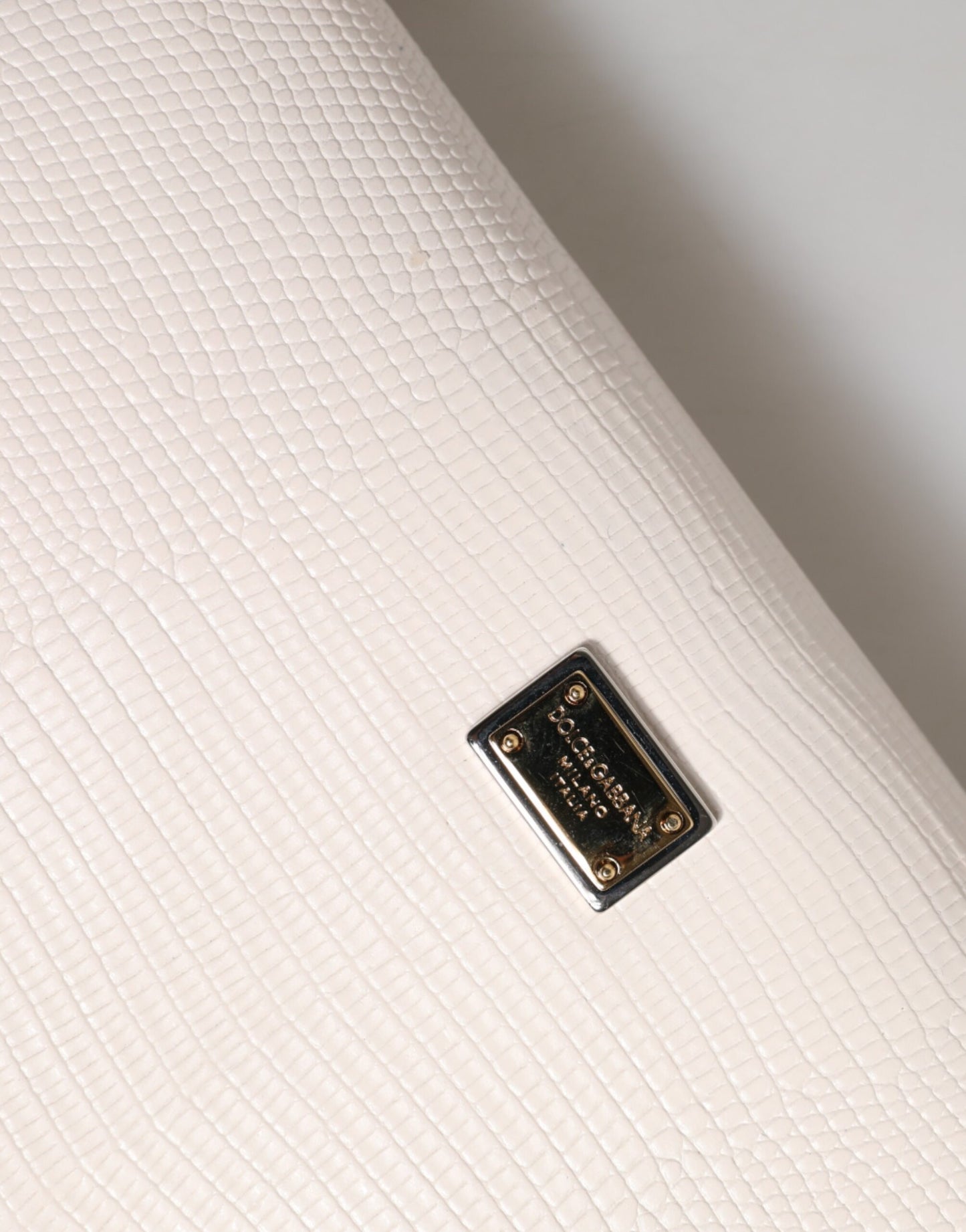 White Floral Leather Wallet Crossbody Gold Chain Bag