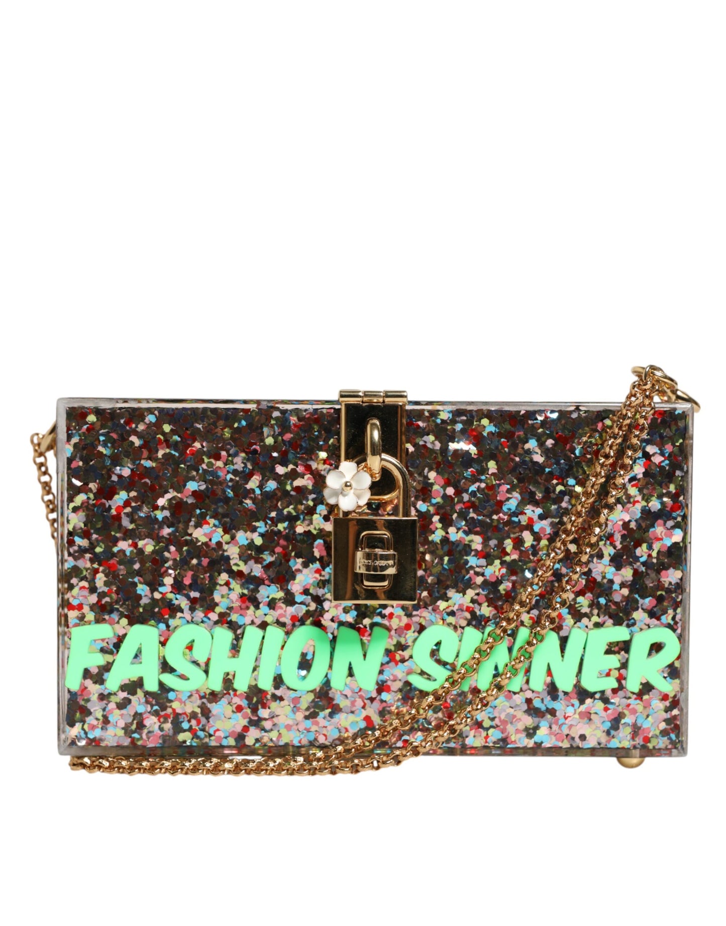 Multicolor PurseBox Fashion Sinner Glitter Crossbody Bag