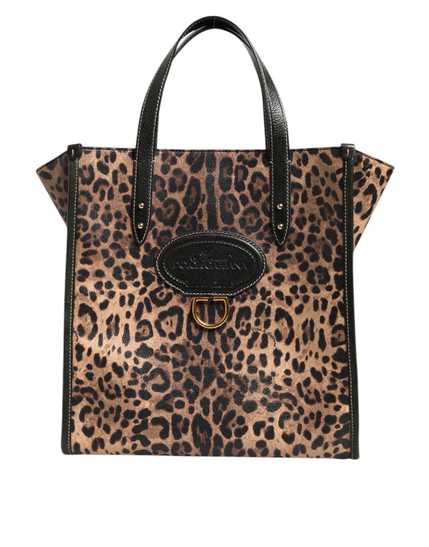 Multicolor Leopard Shopping Tote Shoulder Women Borse Bag