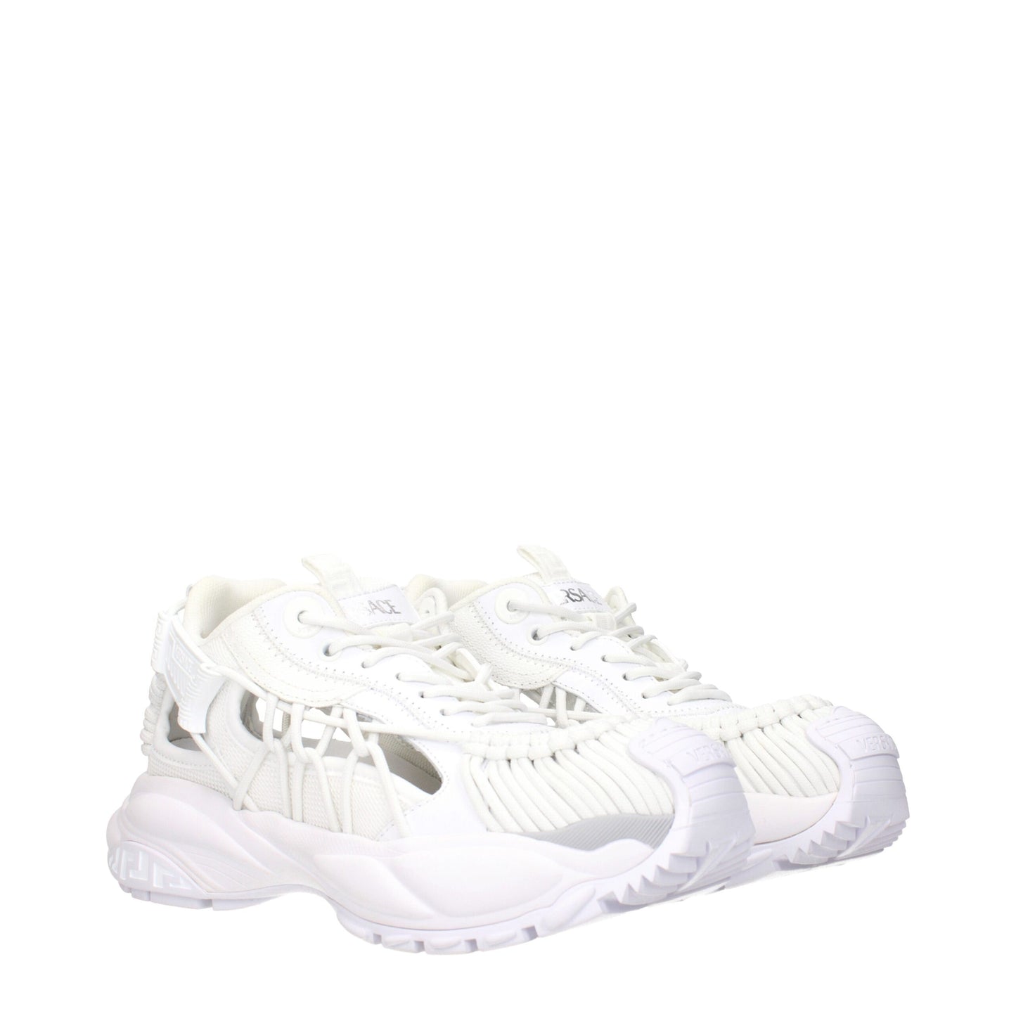 White Leather Low Tops