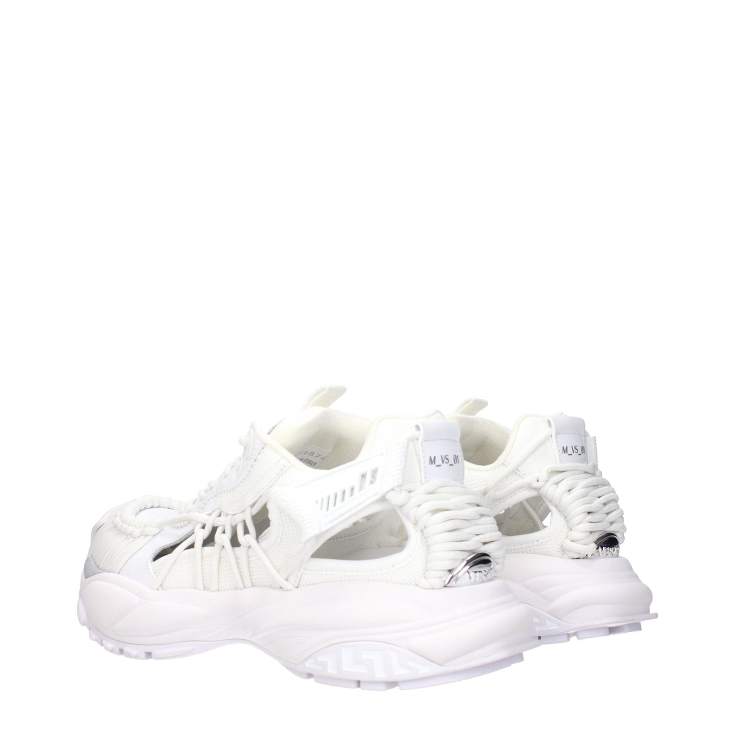 White Leather Low Tops