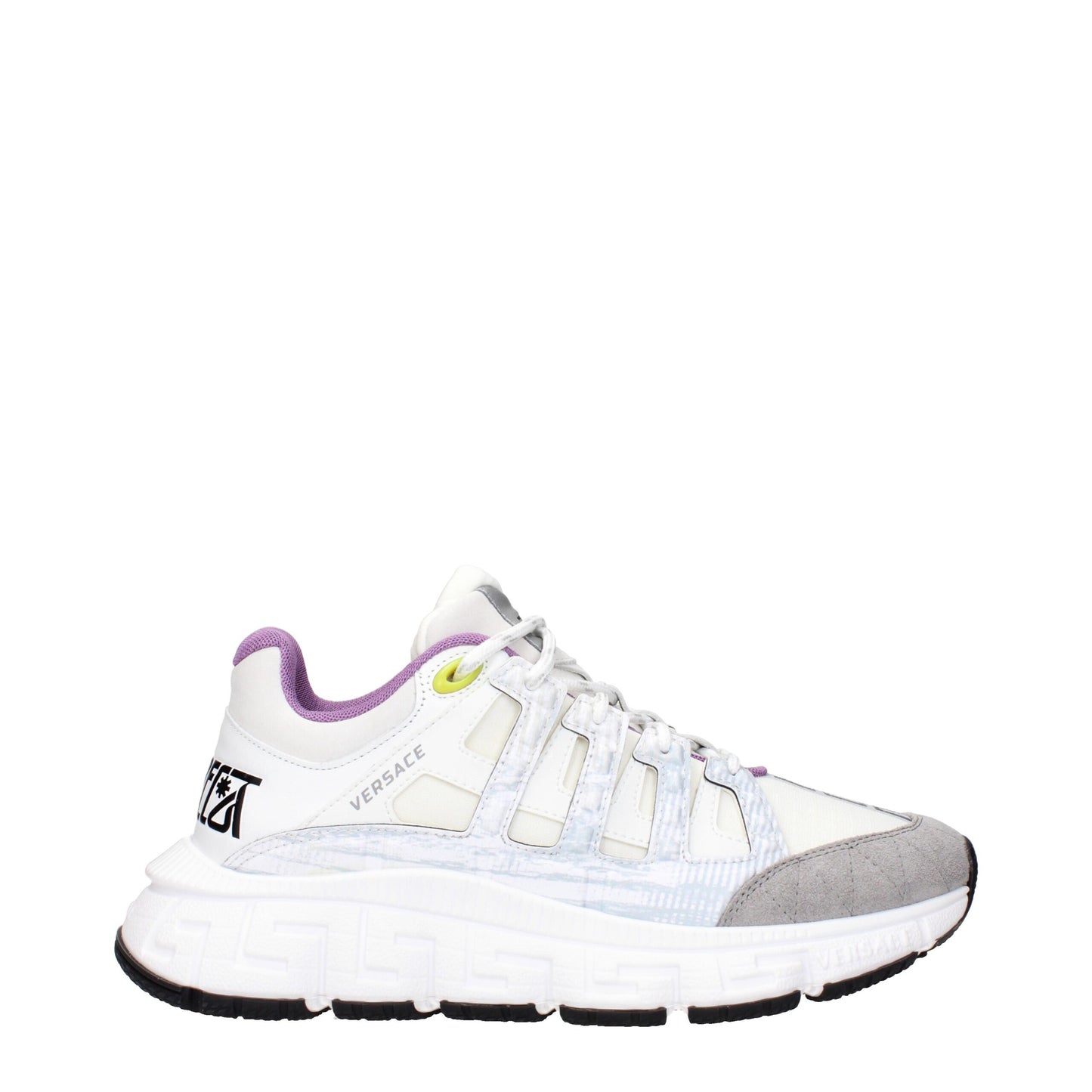 Beige Fabric Athletic Sneakers