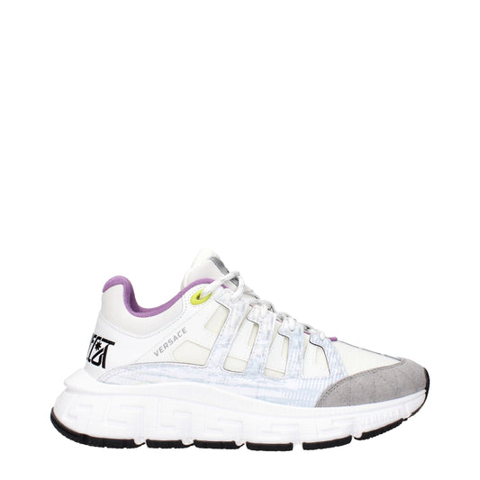 Beige Fabric Athletic Sneakers