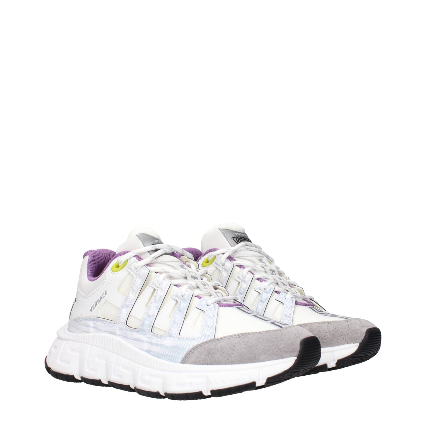 Beige Fabric Athletic Sneakers