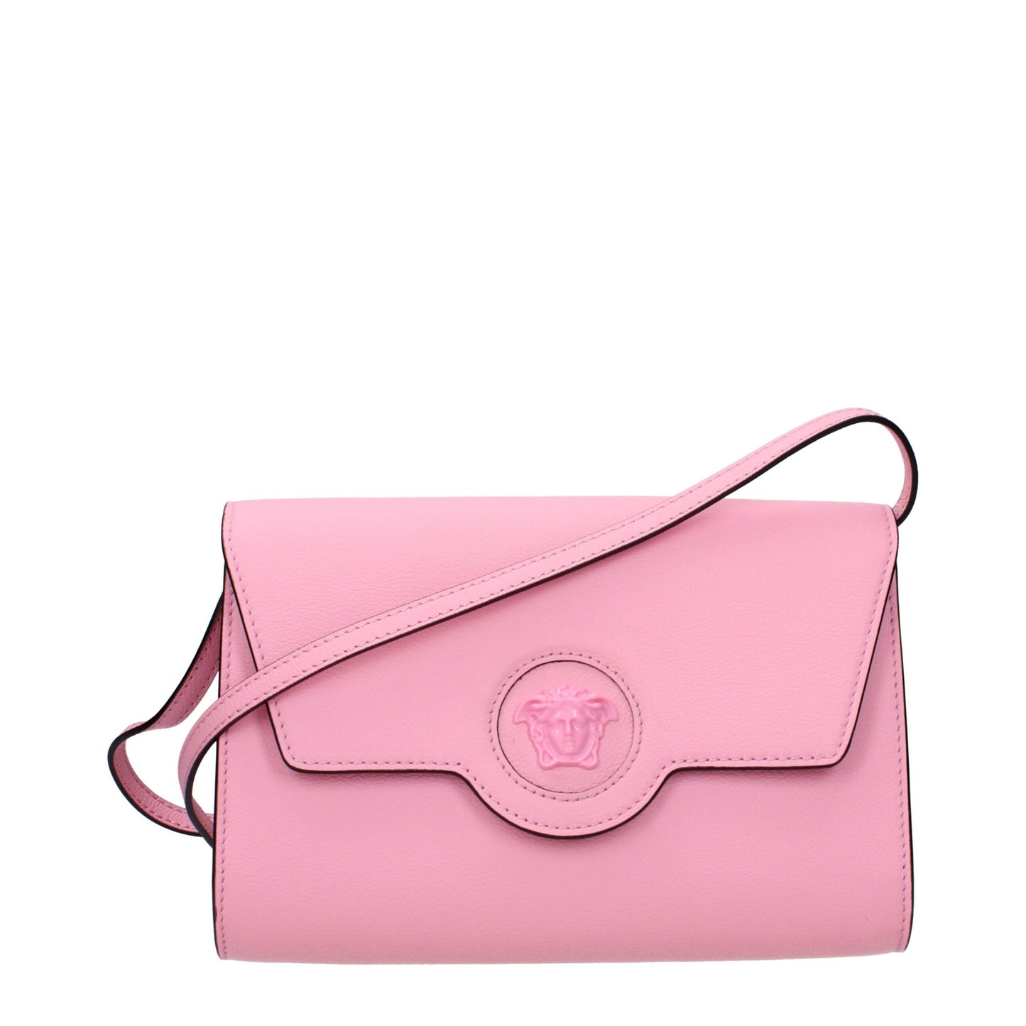 Pink Leather Clutch Bags