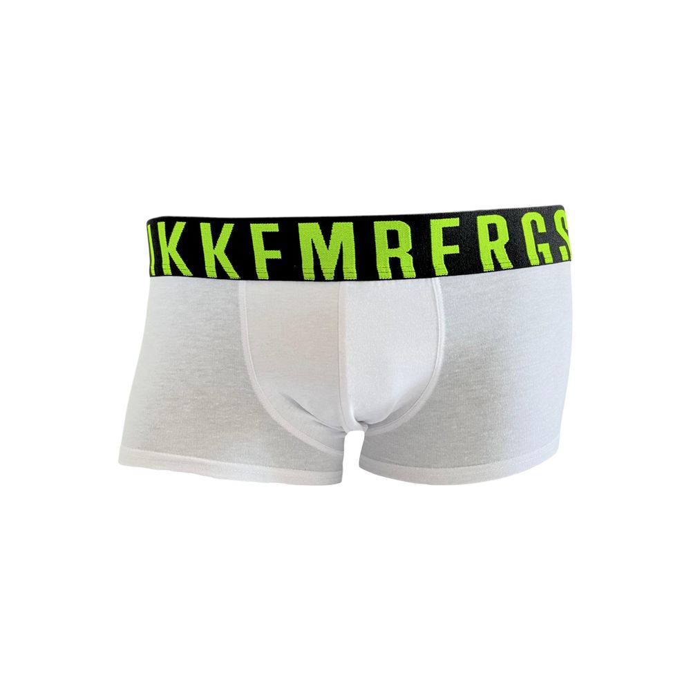 Bikkembergs White Polyester Boxer