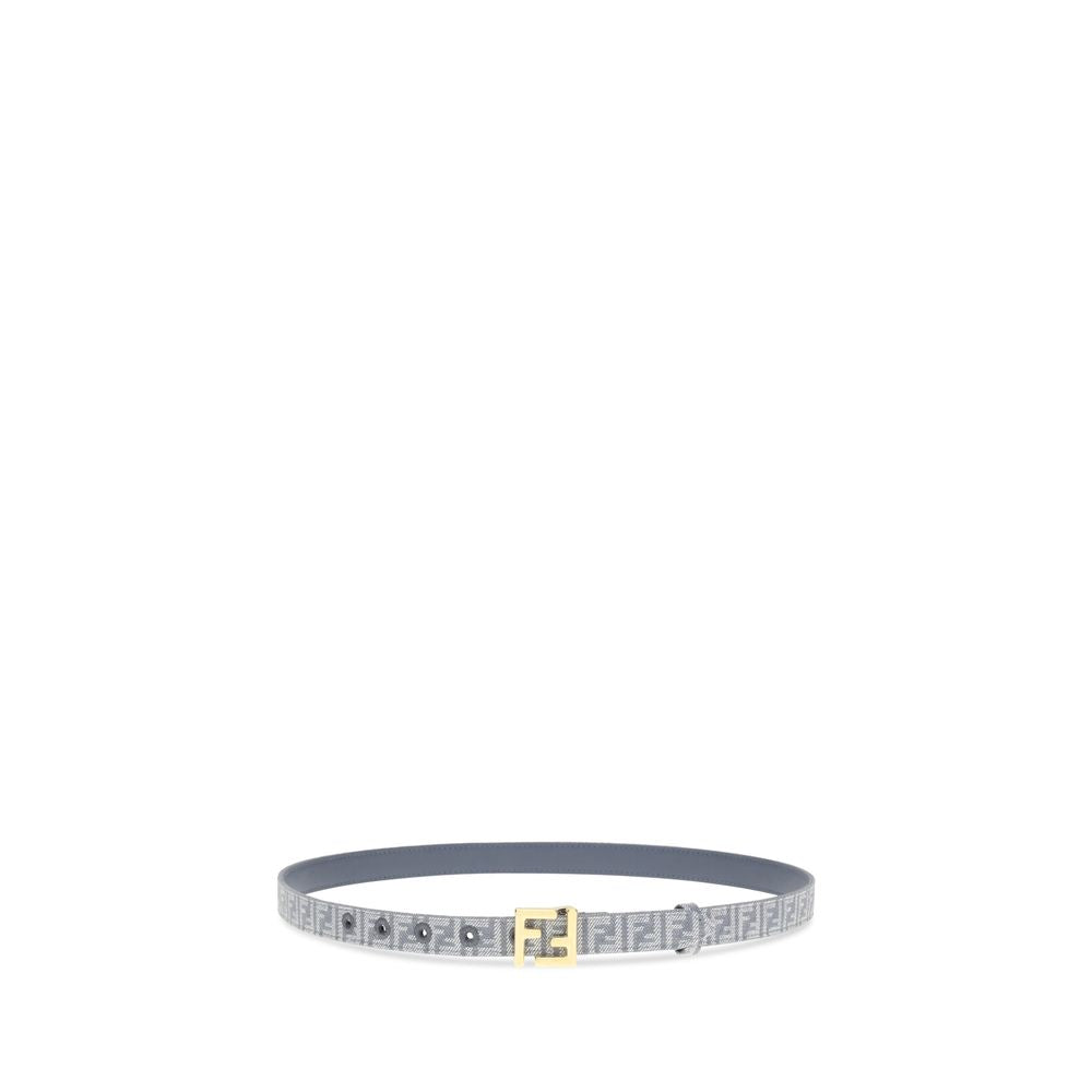 FF embroidered denim Belt