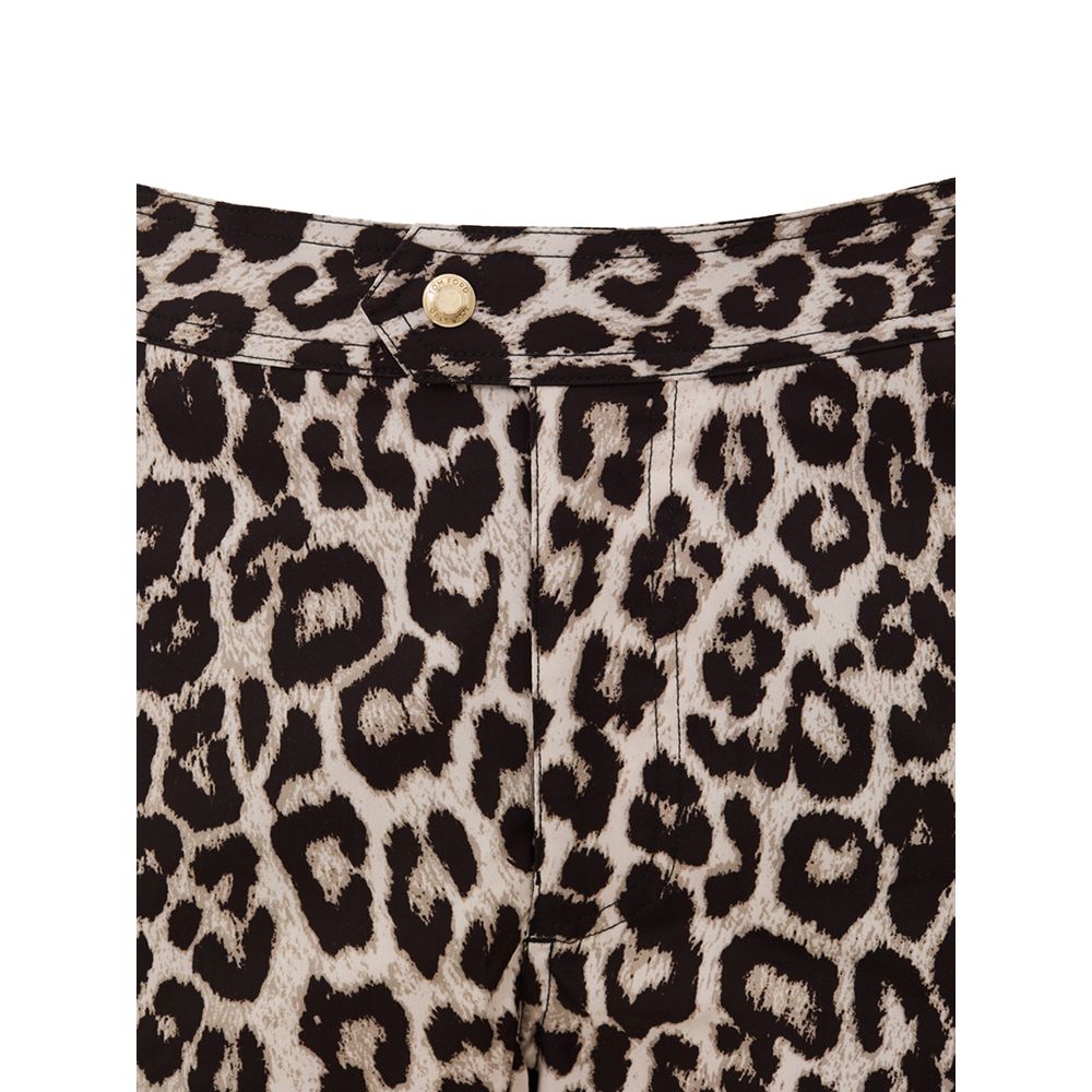 Multicolor Polyester Swim Short