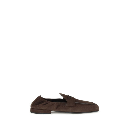 Suede Shuffle Loafers