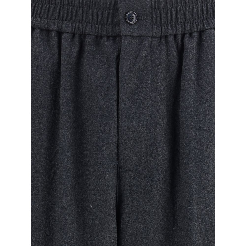 Virgin Wool Flannel Pants