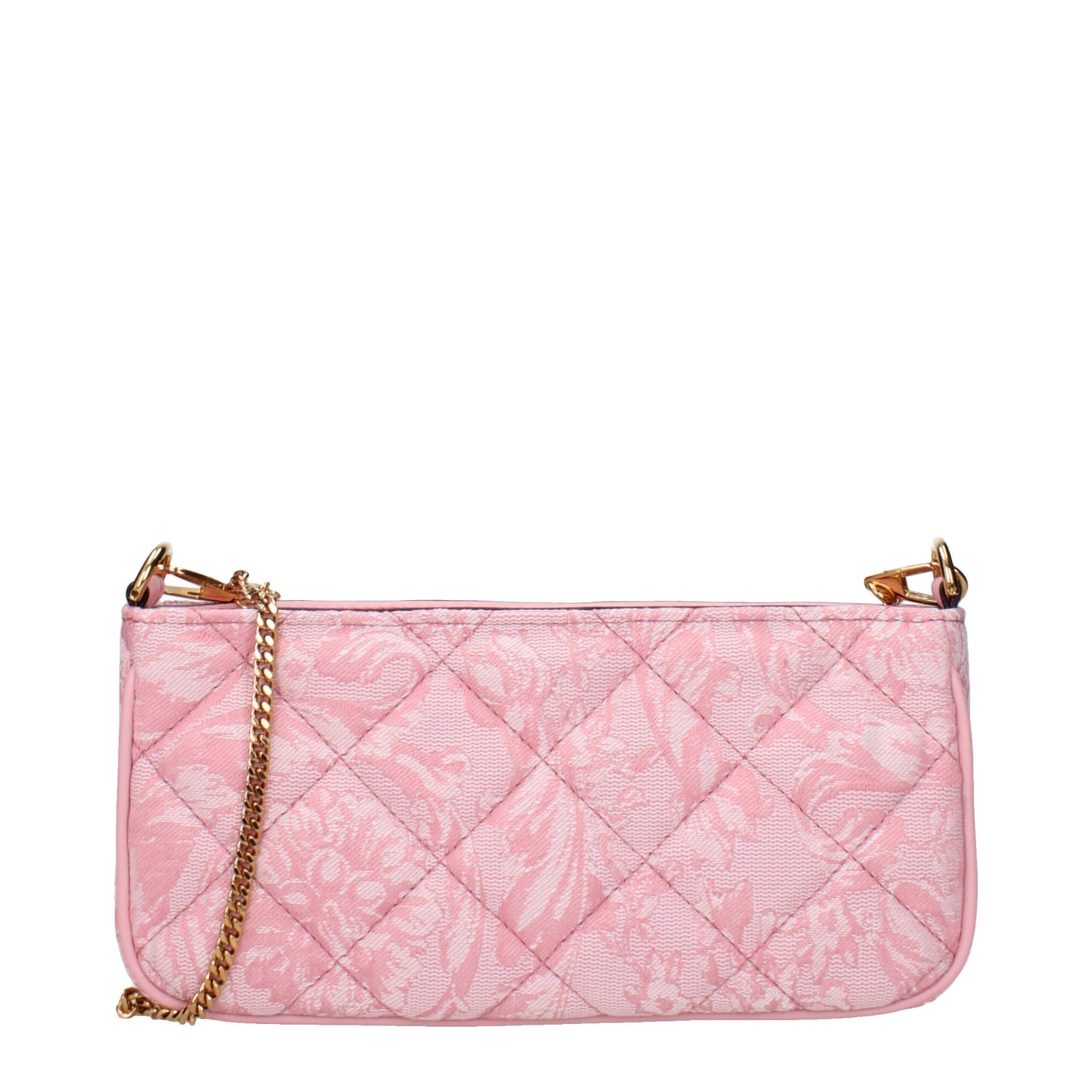 Pink Fabric Crossbody Bags