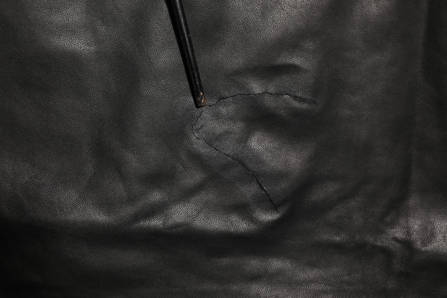 Dolce & Gabbana Black Lamb Leather Trousers Men Pants