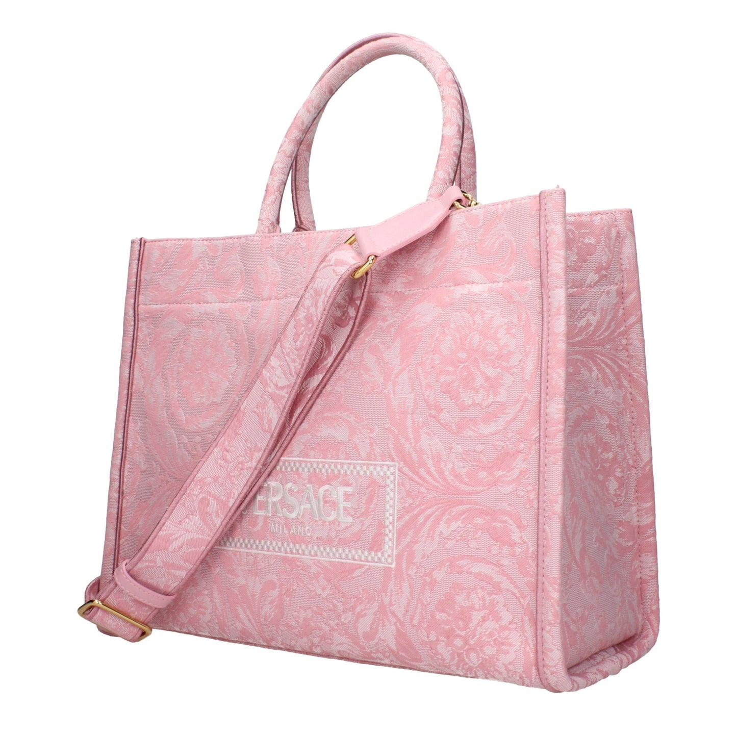 Pink Fabric Handbags