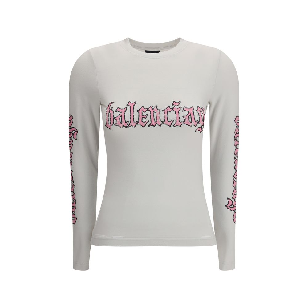 Blackletter Script long sleeve T-Shirt
