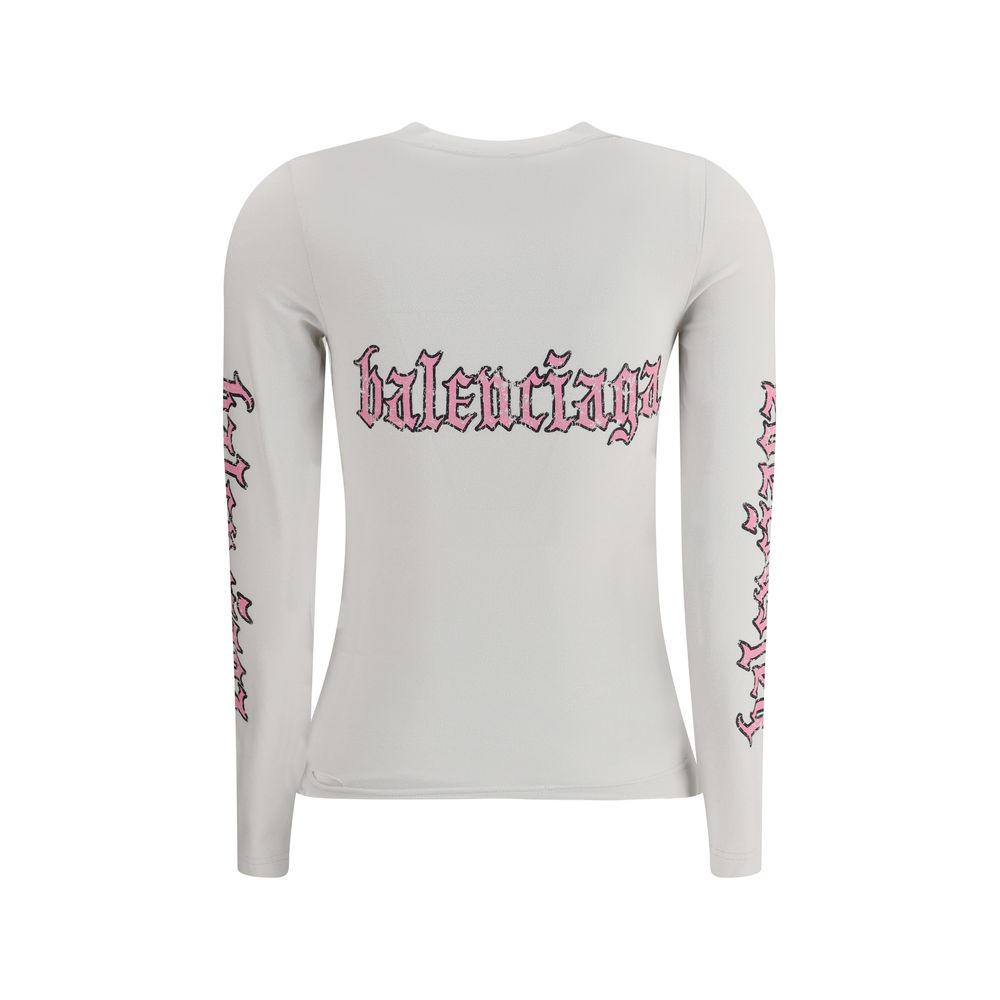 Blackletter Script long sleeve T-Shirt