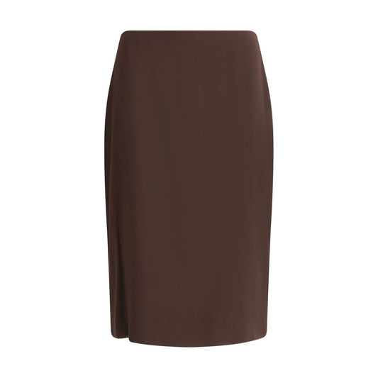 Satin midi Skirt