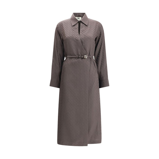 FF silk jacquard Dress