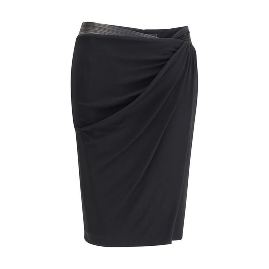 Draped jersey Skirt
