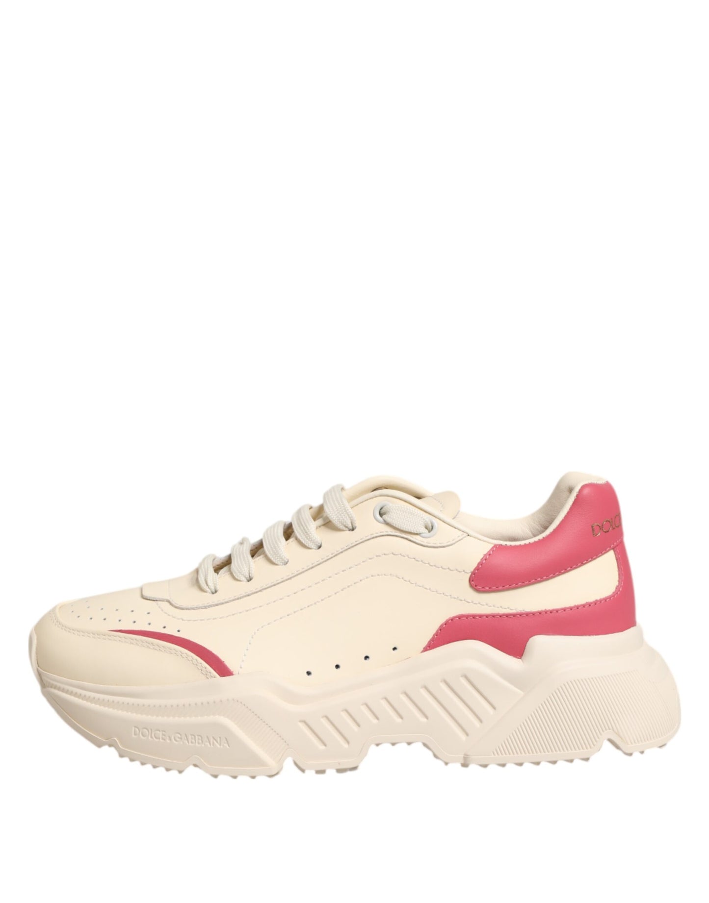 Beige Leather Daymaster Women Sneaker Shoes