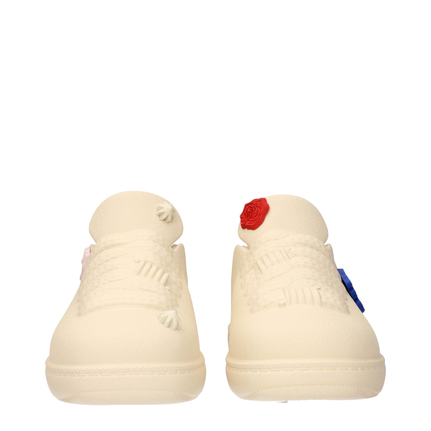 Beige Cotton Sneakers