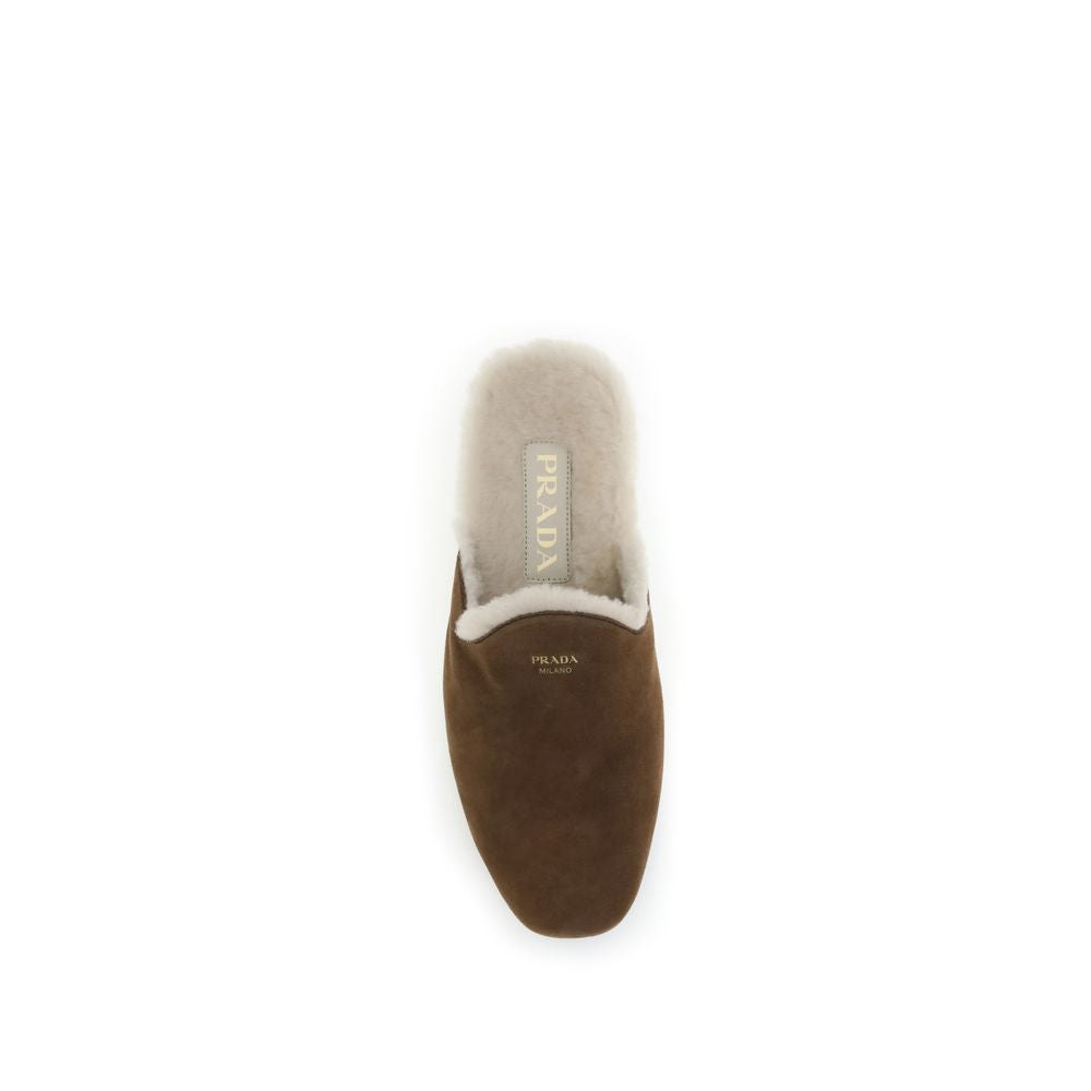 Suede Mules