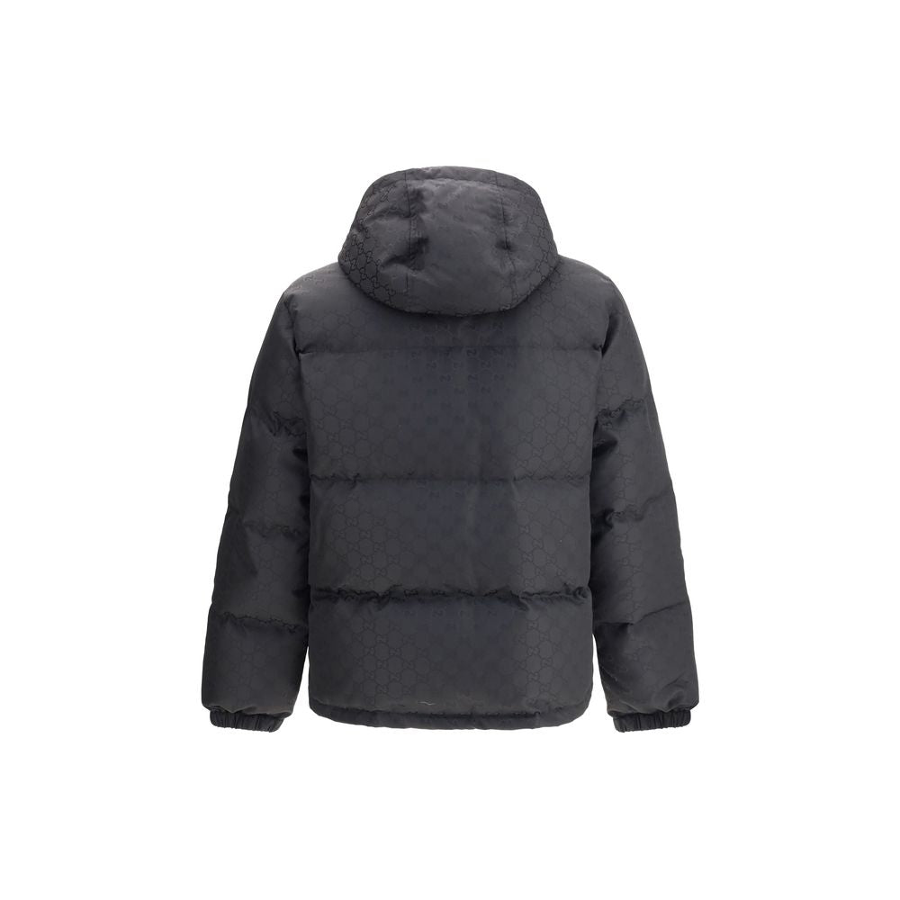 GG patterned padded Down Jacket