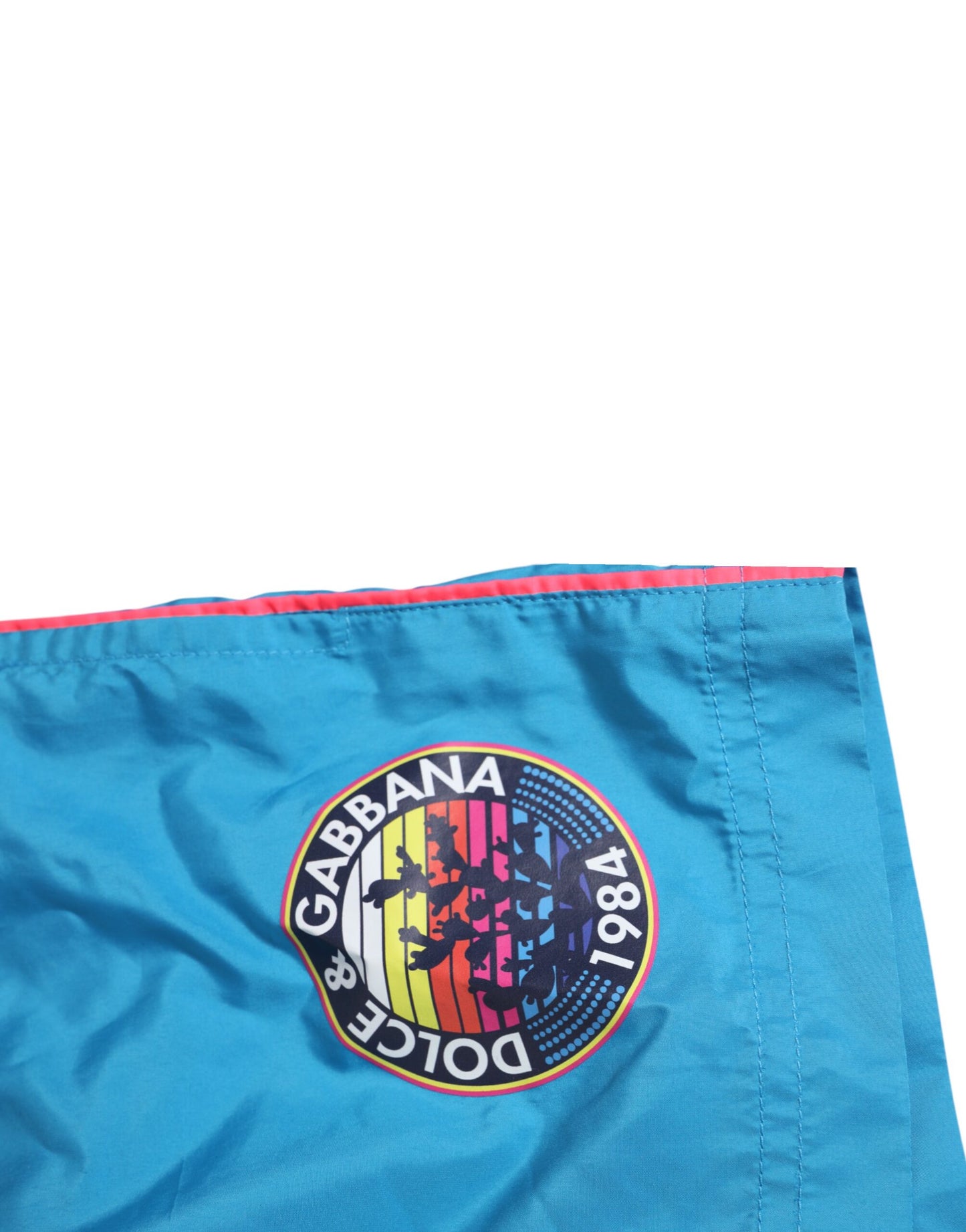 Blue Polyester Beachwear Men Shorts Swimwear