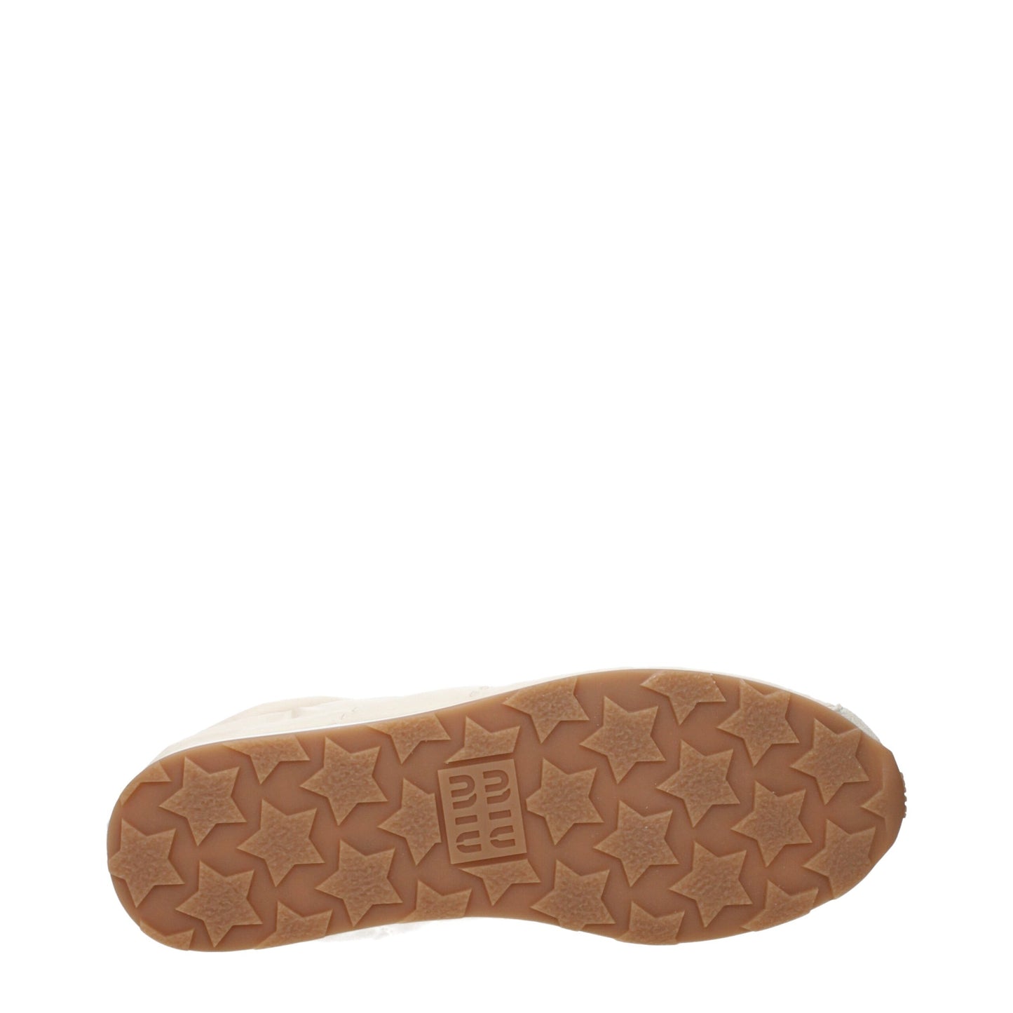 Beige Fabric Low Tops