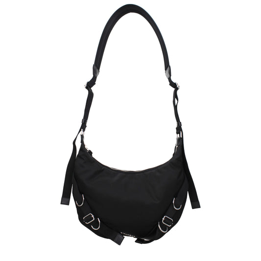 Black Nylon Crossbody Bags