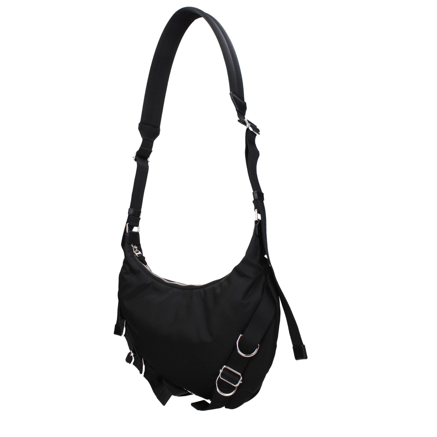 Black Nylon Crossbody Bags