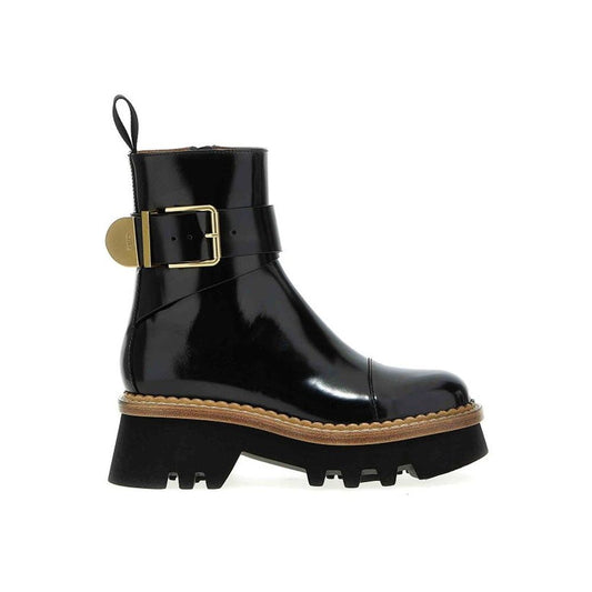Chloé Owena Leather Boots