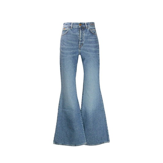 Wide Leg Denim Jeans
