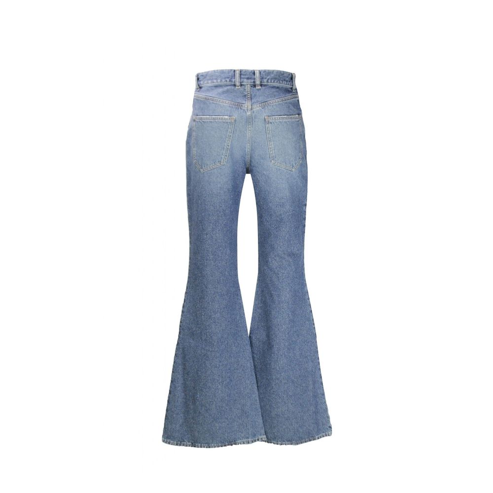 Wide Leg Denim Jeans