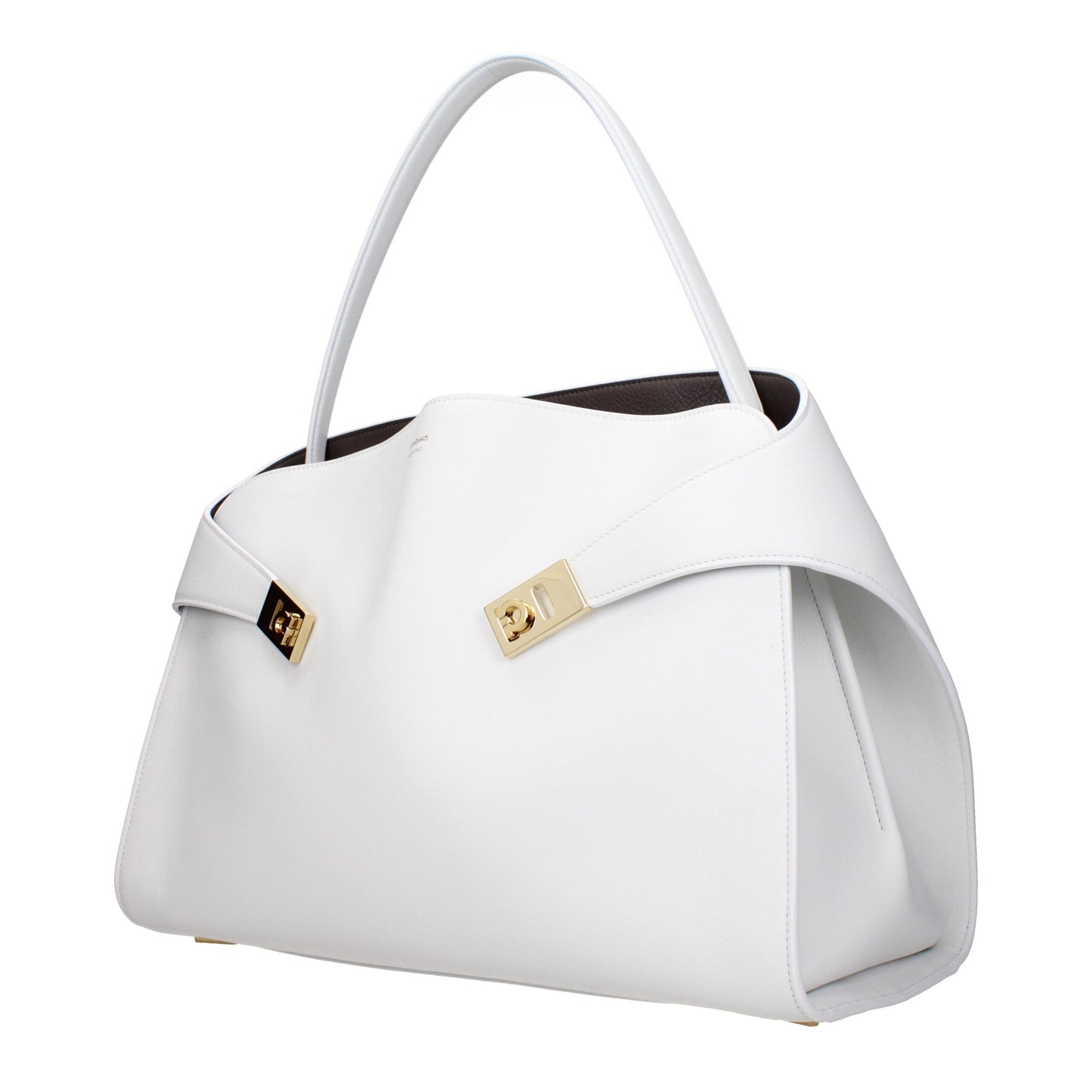 White Leather Shoulder Bags