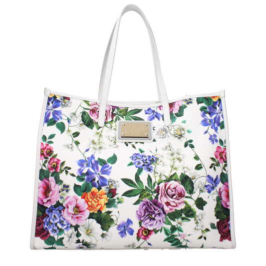 White Fabric Shoulder Bags