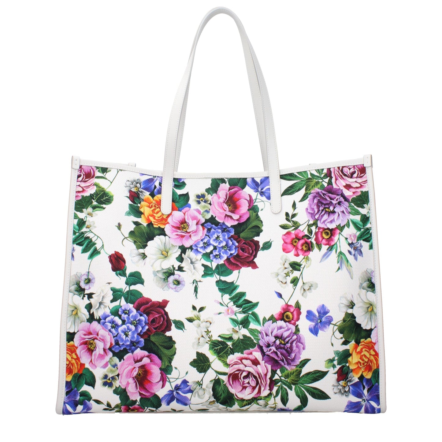 White Fabric Shoulder Bags
