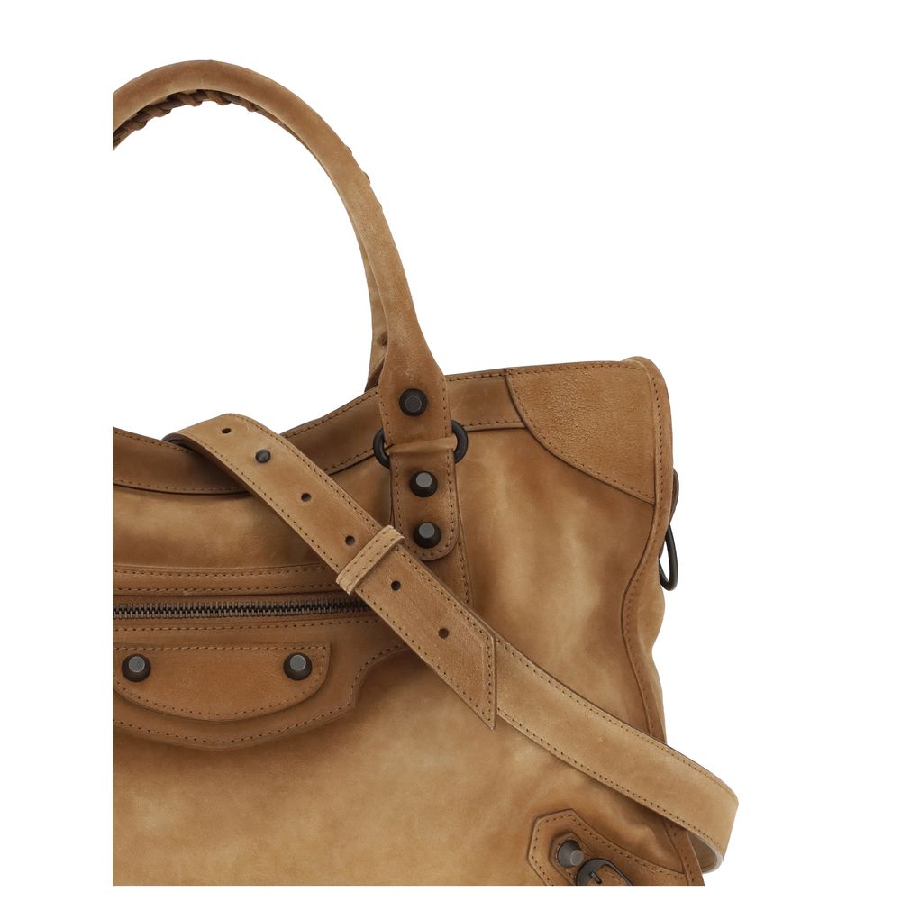 Suede Le City medium Handbag